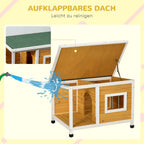 Niche cottage toit plat