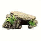 Grotte à reptiles en résine