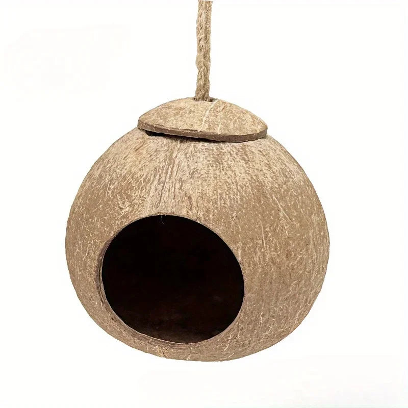 Nid d’oiseaux extérieur en coco