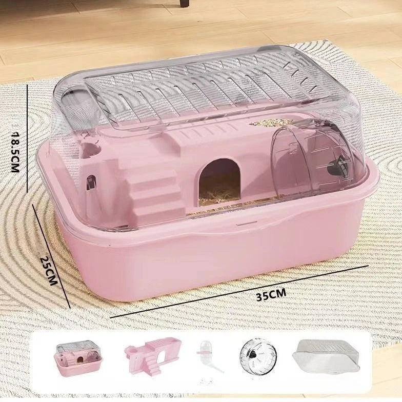 Petite cage plastique à rongeur
