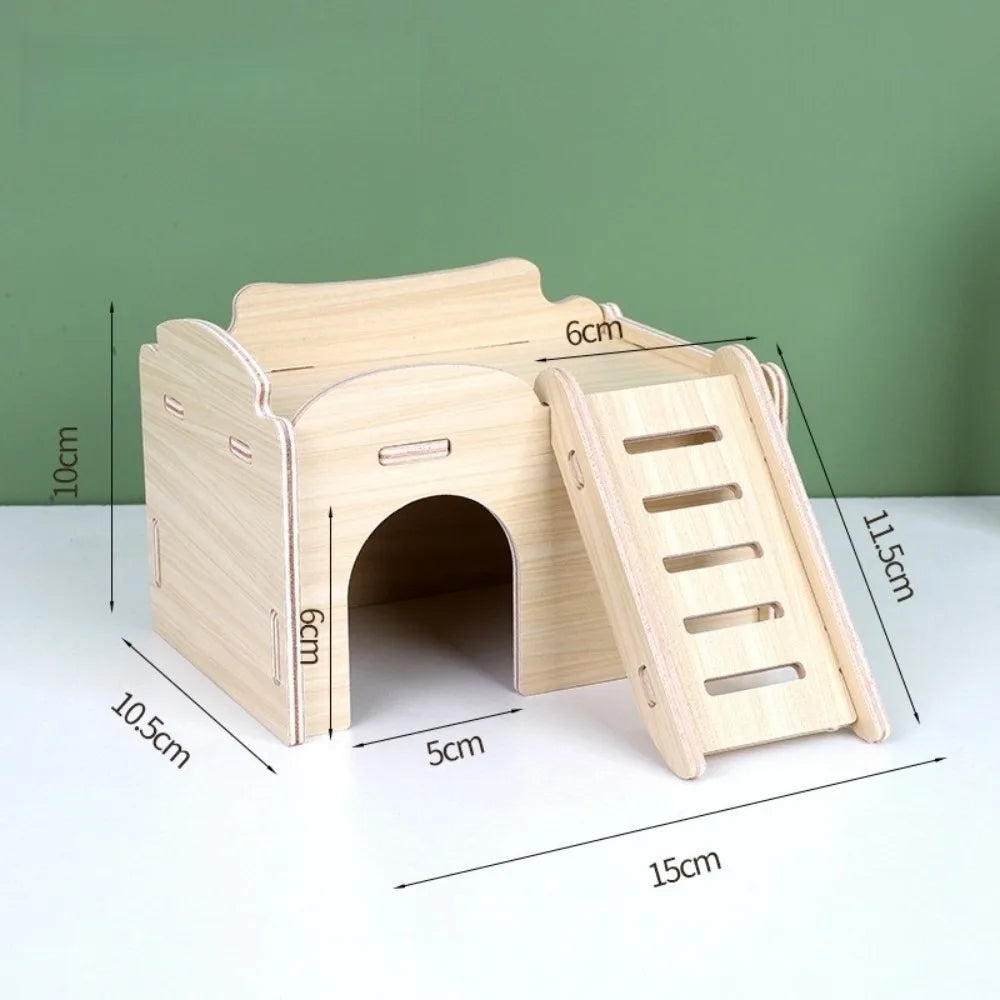 Jouets bois hamster