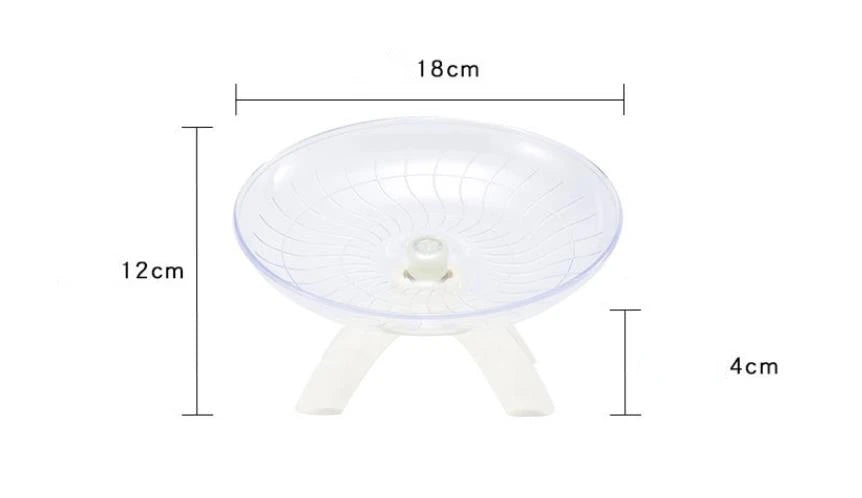 Roue hamster horizontale