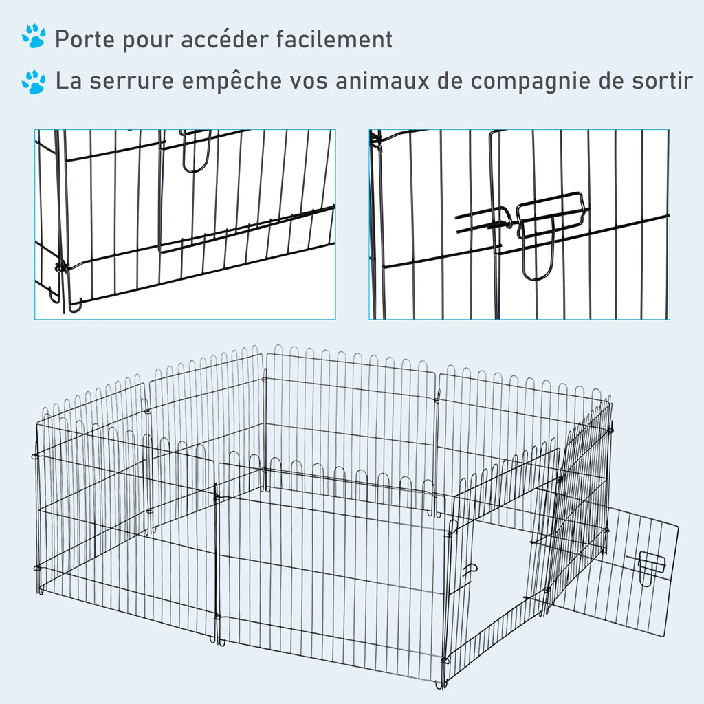 Enclos forme modulable à lapins