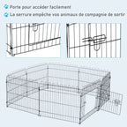 Enclos forme modulable à lapins