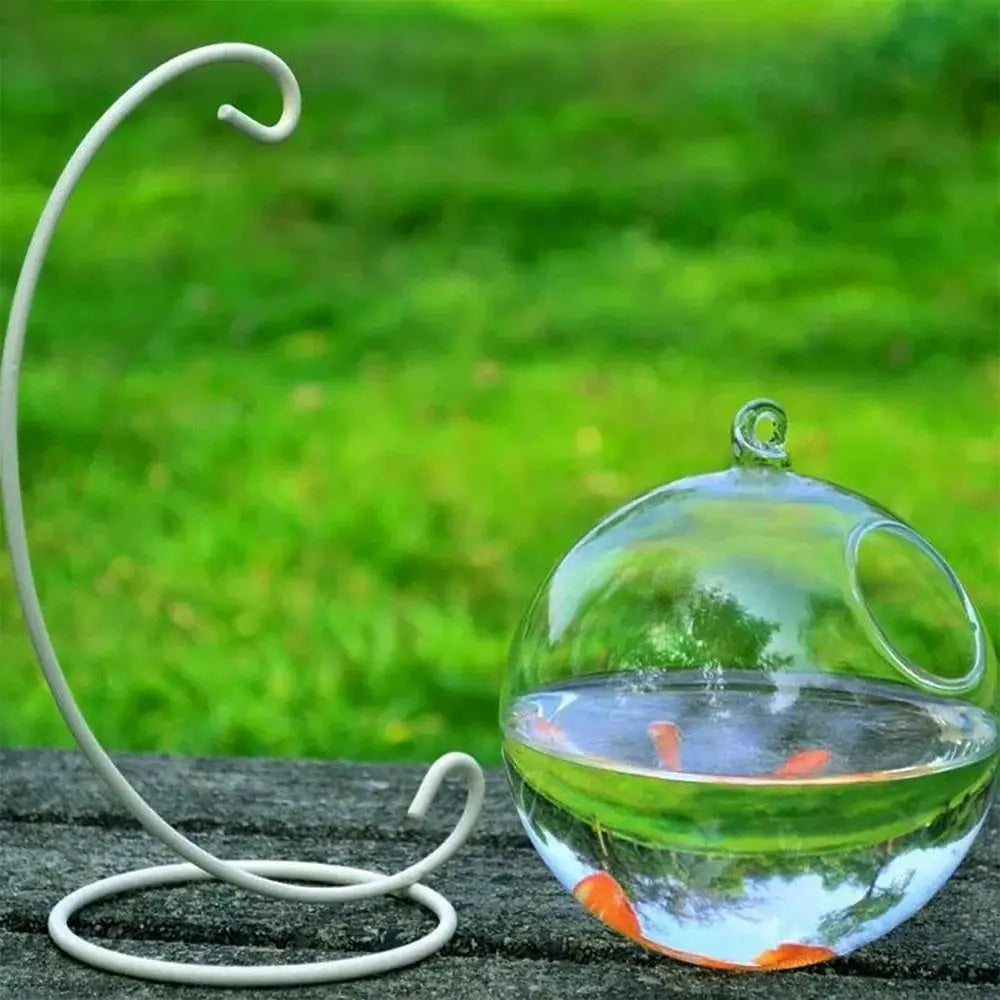 Bocal à poisson suspendu