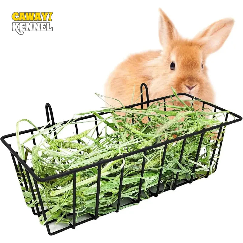 Panier métal pour lapin