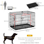 Cage de transport chiens