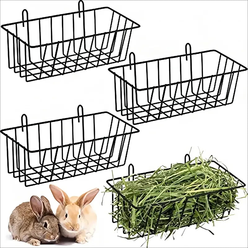 Panier métal pour lapin