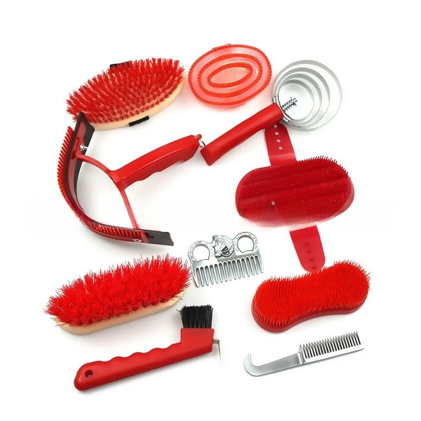 kit de toilettage cheval