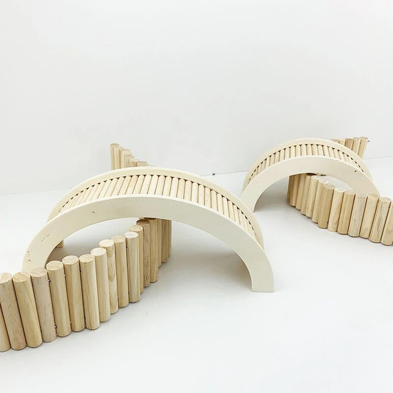 pont en bois hamster
