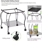 Cage toit ouvrant support roulant