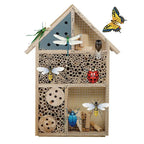 Hôtel à insectes en bois