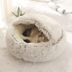 Coussin semi fermé pour chats