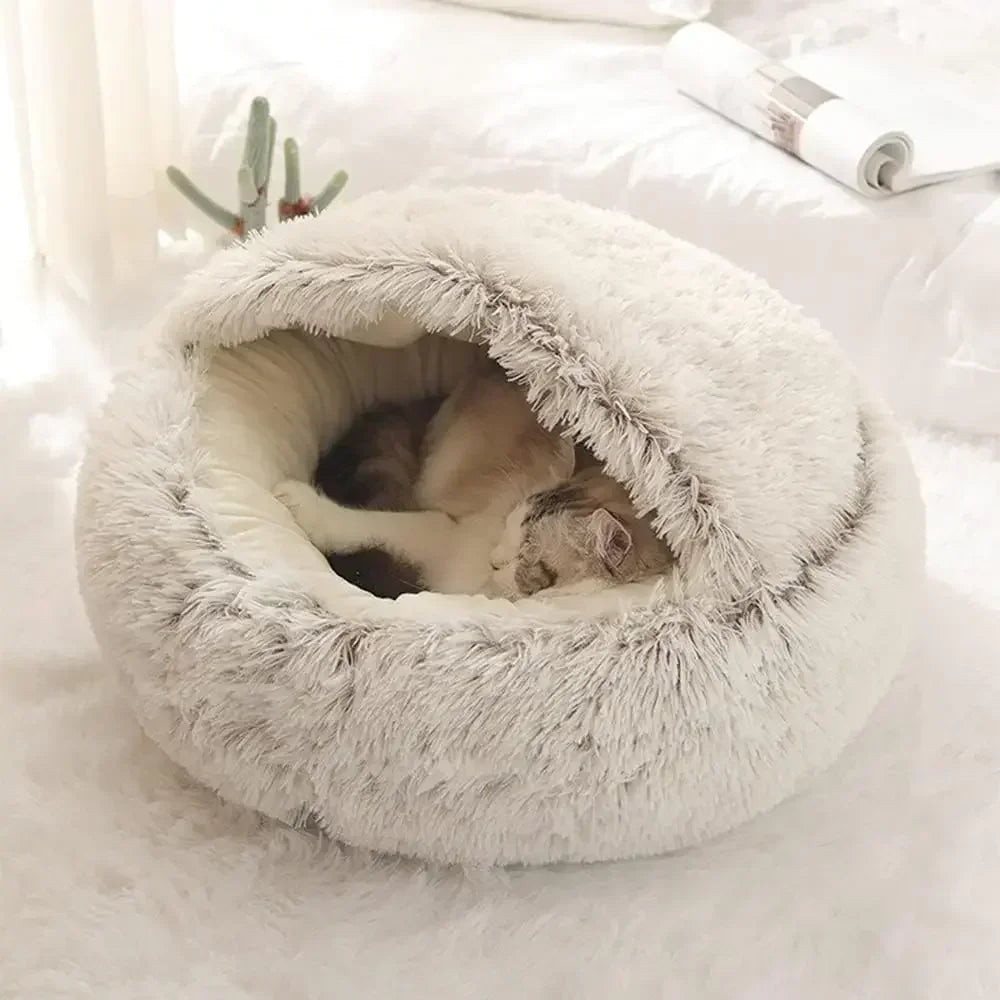 Coussin semi fermé pour chats