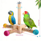 Perchoir a perroquet fixation cage