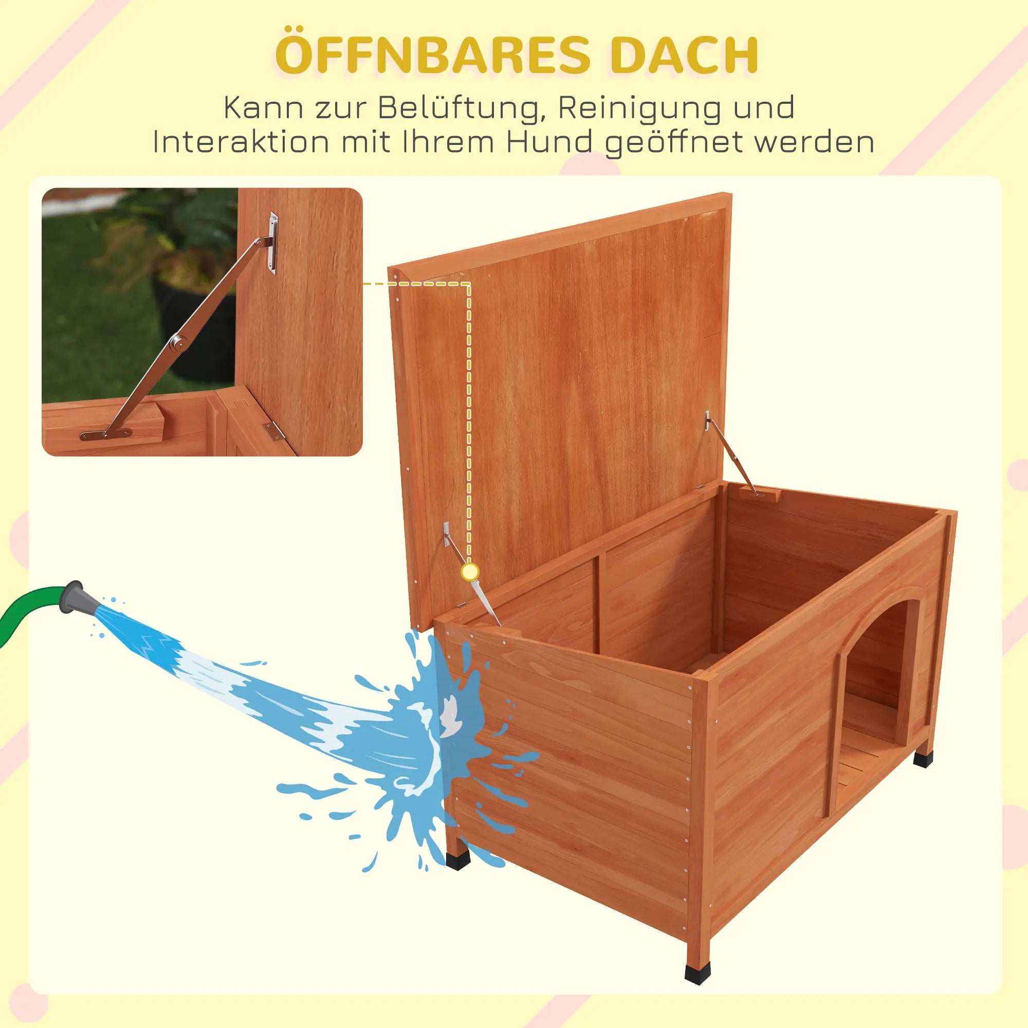 Niche toit plat ouvrant