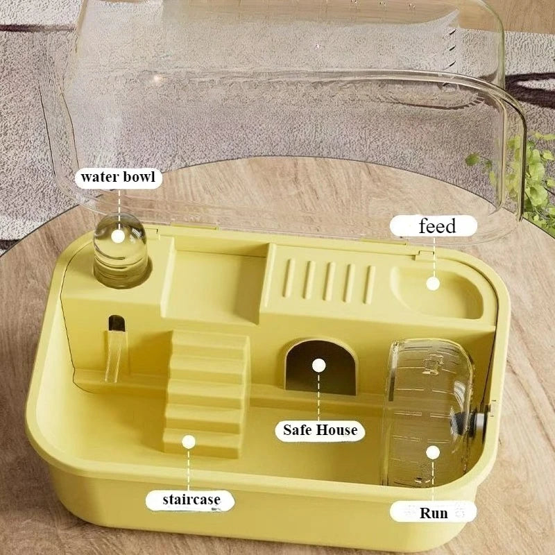 Petite cage plastique à rongeur
