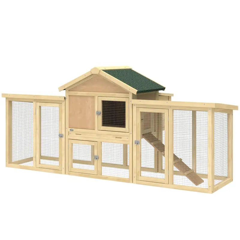 Poulailler modèle chalet multi-équipé