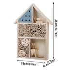 Hôtel à insectes en bois