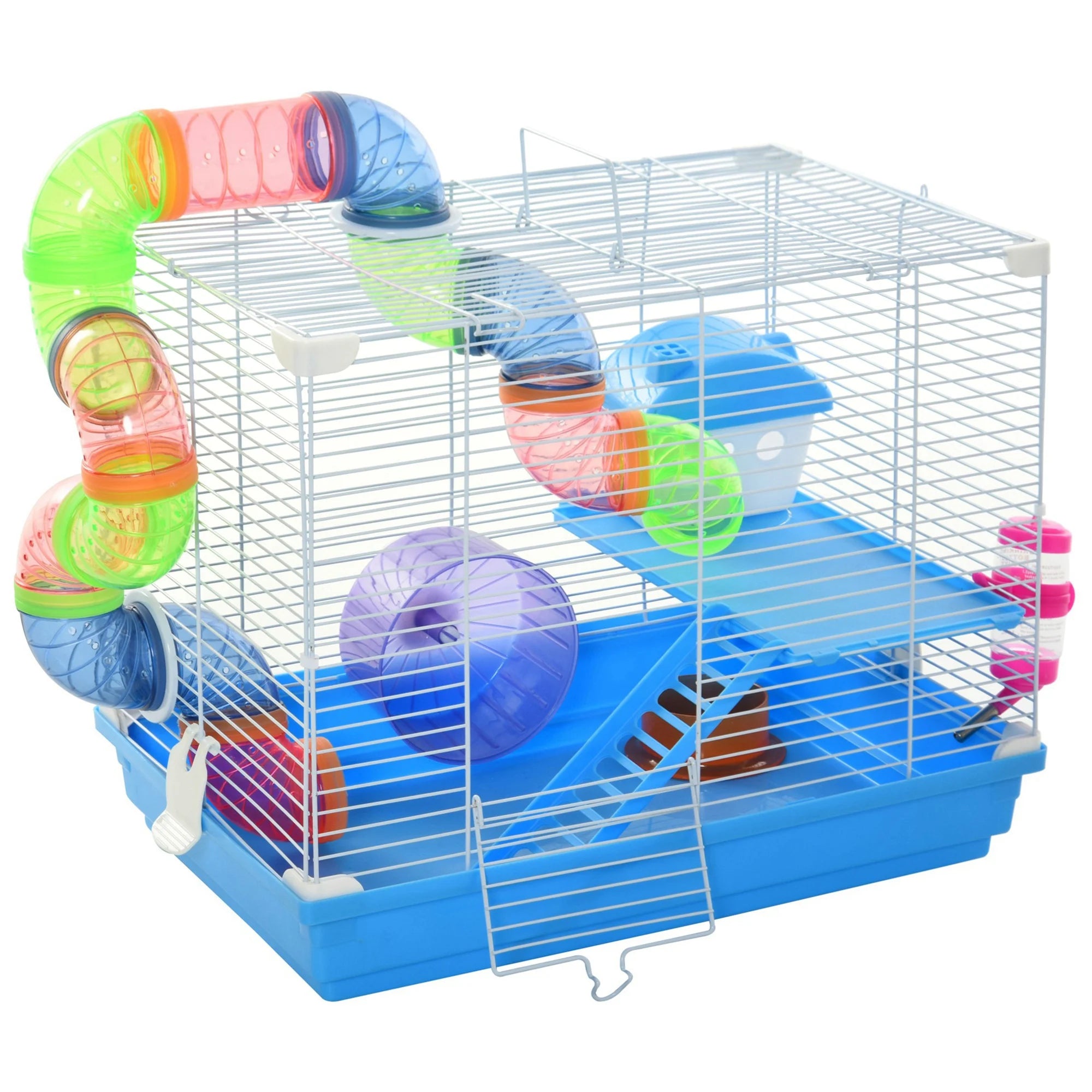 Petite cage équipée pour rongeur