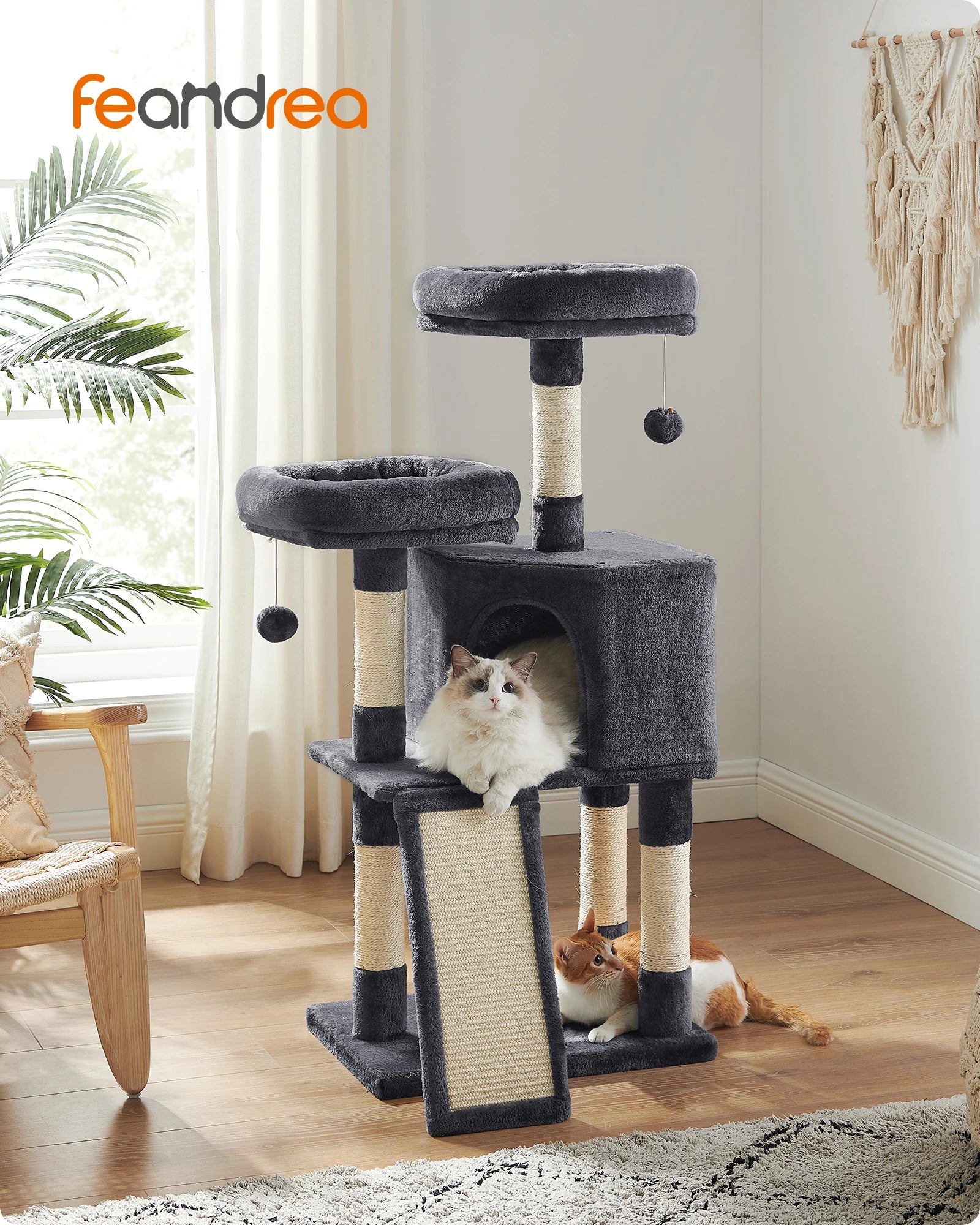 Arbre à chats mi hauteur