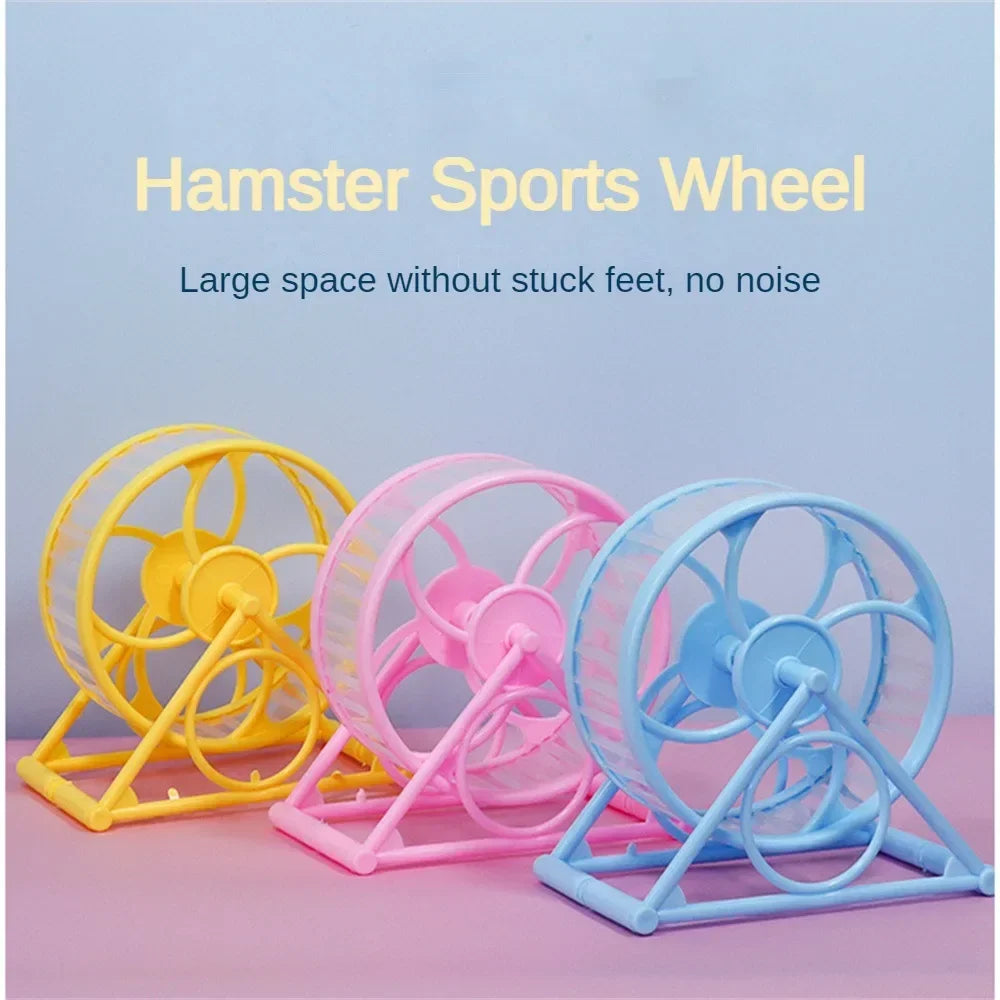Roue hamster plastique