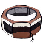 Enclos chiens pliable en tissu