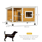 Niche cottage toit plat
