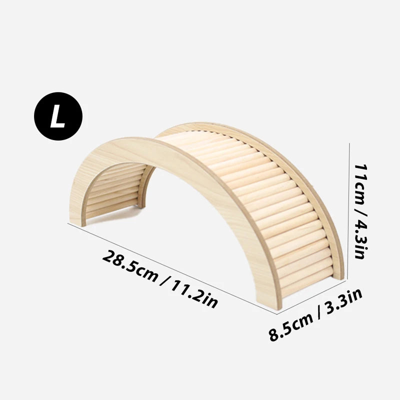 pont en bois hamster