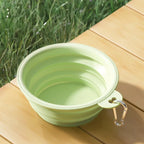 Gamelle pliante en silicone pour chien