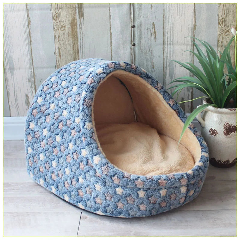 Panier chien forme œuf