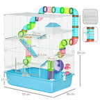 Cage blanche haute pour hamster