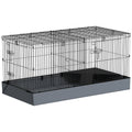 Enclos à lapin cage avec séparateur