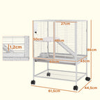 Cage à roulette pour furet ou chinchilla