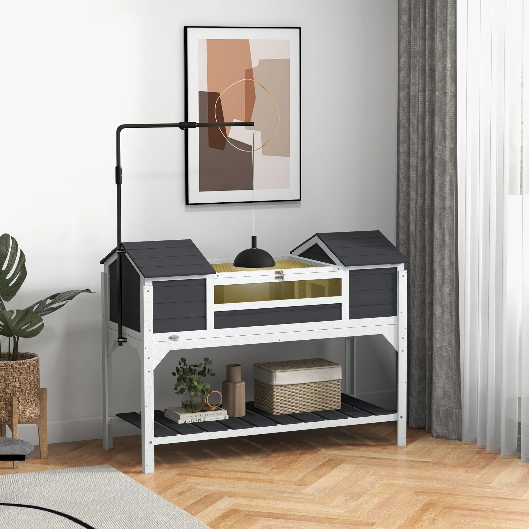 PawHut Maison tortue terrestre