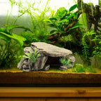 Grotte à reptiles en résine