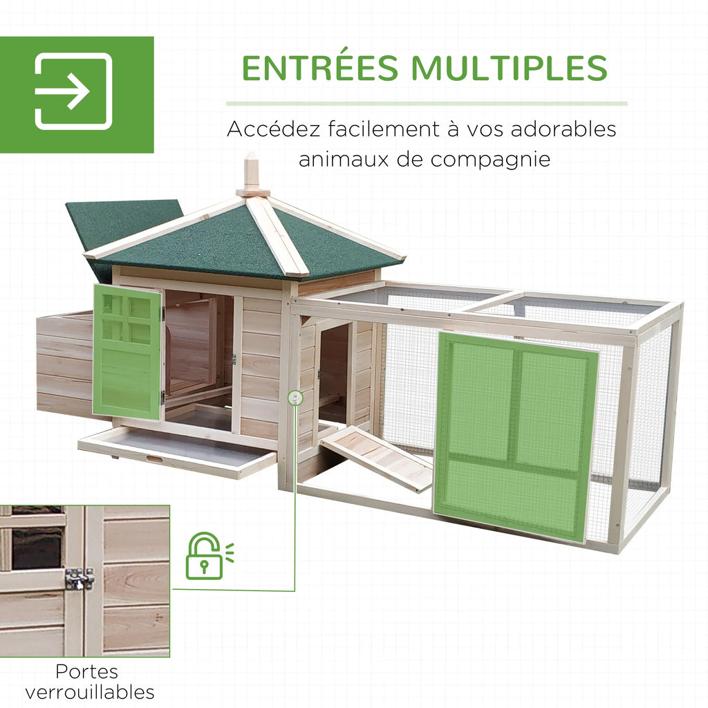 Poulailler cottage multi-équipement