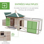 Poulailler cottage multi-équipement