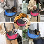 Sac bandoulière porte chien