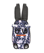 Sac ventral  à bretelles porte chien