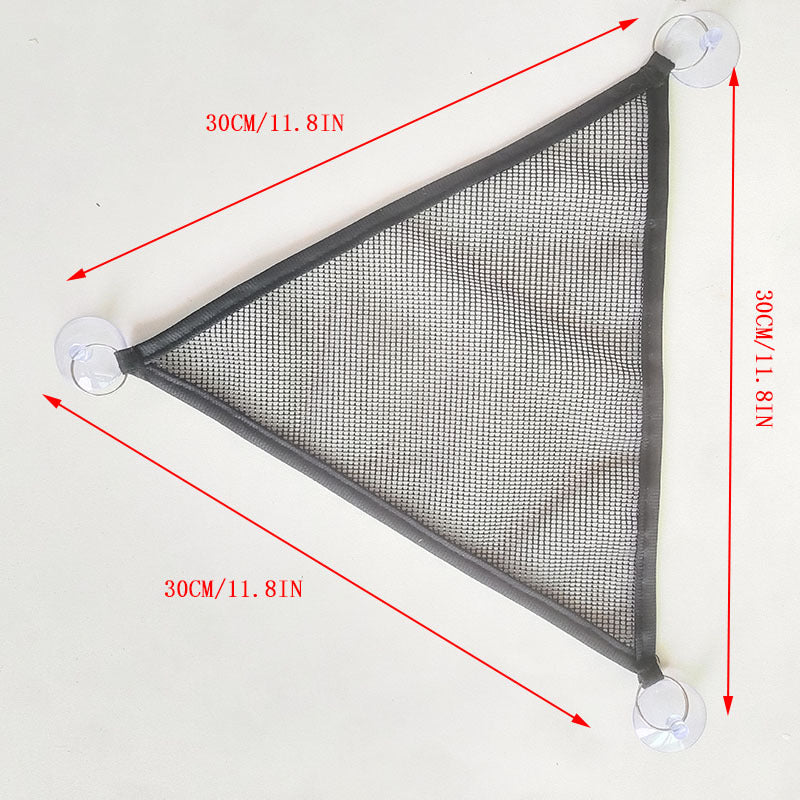 Hamac triangle à ventouse