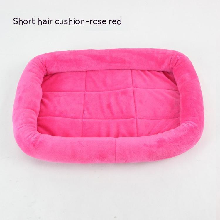Coussin rectangle style laineux