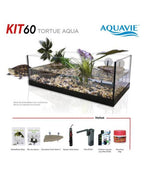Aquavie - Kit Tortue Aqua 60 - 60x30x20 cm