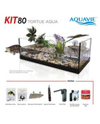 Aquavie - Kit Tortue Aqua 80 - 80x35x25 cm