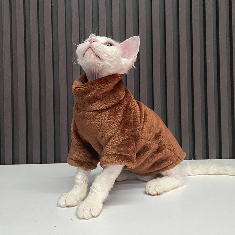 Pull chaud pour chats