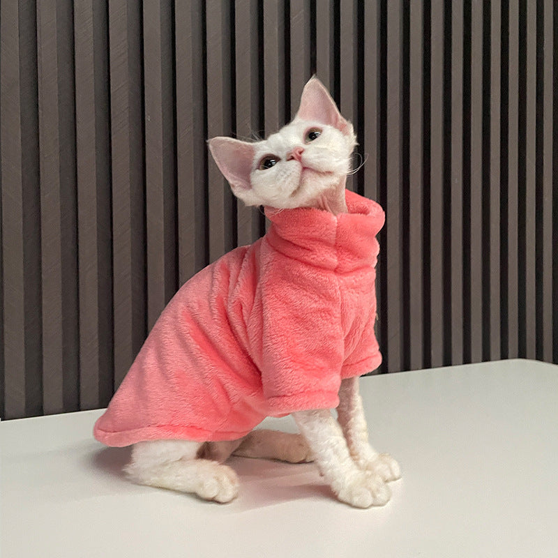 Pull chaud pour chats