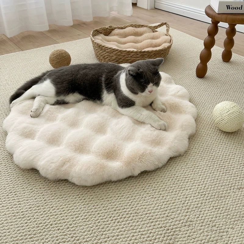 Coussin rond pour panier