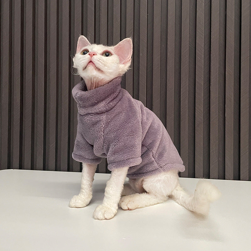 Pull chaud pour chats