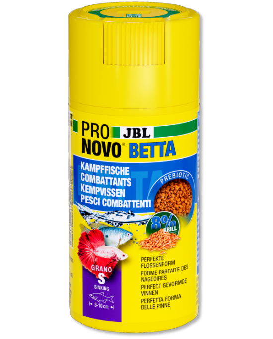 JBL - ProNovo Betta Grano S Lot 4 x 100 ml