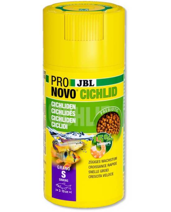 JBL - Pronovo Cichlid Grano S Lot 4 x 100 ml